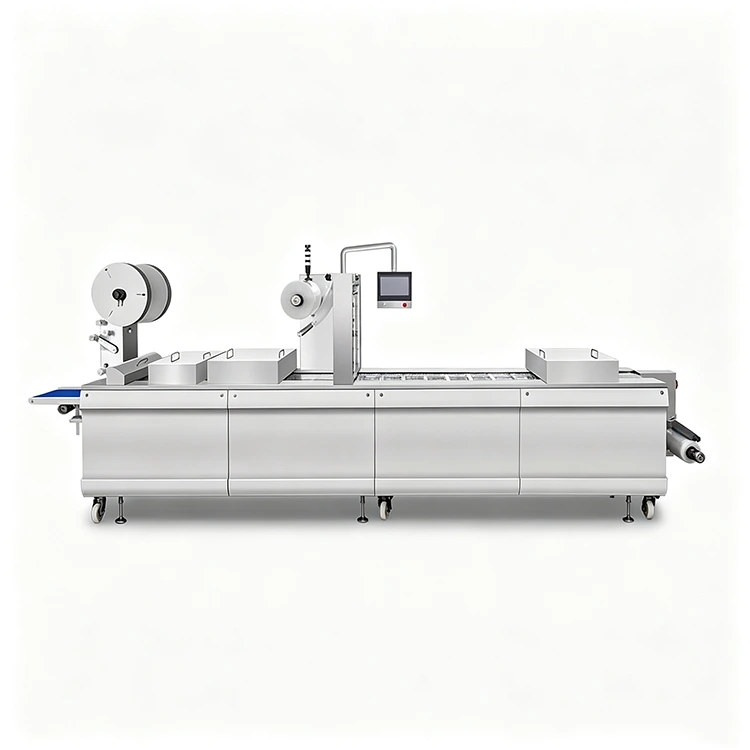 Automatische doppelseitige Thermoformverpackungsmaschine aus Aluminiumfolie
