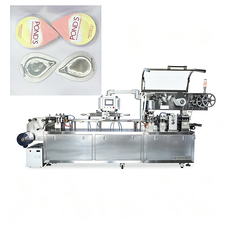Automatische Blisterverpackungsmaschine zum Thermoformen von Essenzen und Ölen