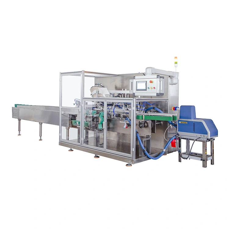 Automatische multifunktionale horizontale Kartoniermaschine