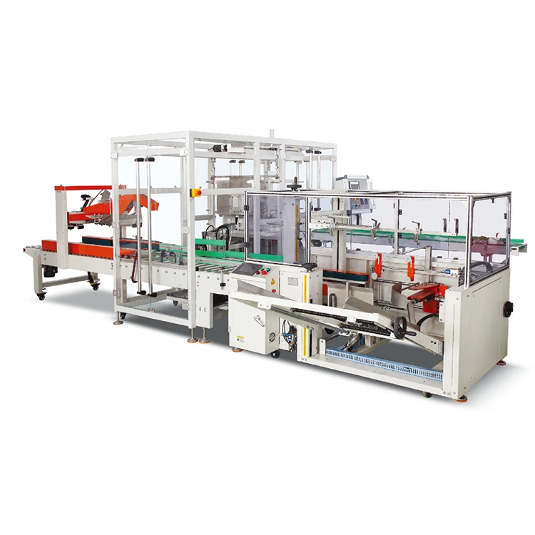 Automatischer Kartonpacker für Seitenschub-Verpackungsmaschinen
