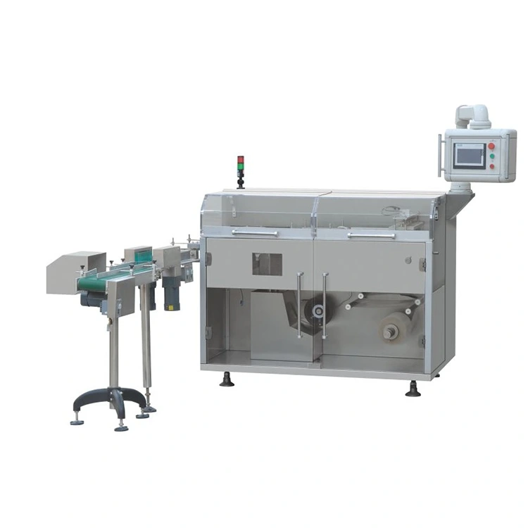 Automatische Einwickelmaschine für transparente Folie