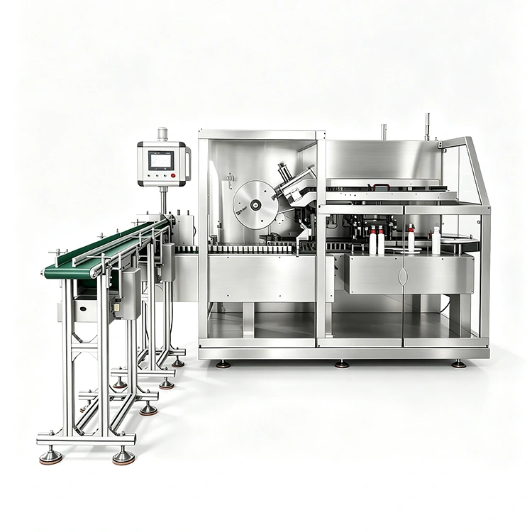 Automatische Tubenkartoniermaschine