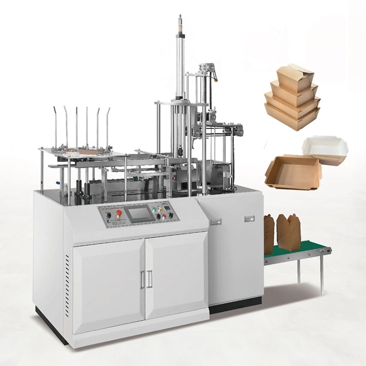 Vollautomatische Brotdosenmaschine aus Papier